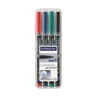 staedtler lumocolor permanent b pack of 4