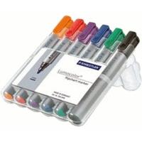 Staedtler Lumocolor Flipchart Marker - Pack of 6