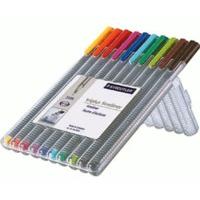 Staedtler Triplus Fineliner 334 - Pack of 10