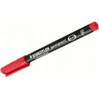 Staedtler 318 Lumocolor permanent F red