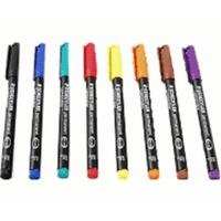 Staedtler Lumocolor 318 permanent F - Pack of 8