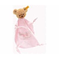 steiff sleep well bear pink comforter 30 cm