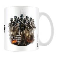 Star Wars Rogue One Death Trooper Profile Ceramic Mug