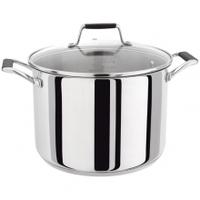 stellar induction stockpot with measuring guide