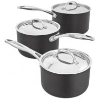 Stellar 6000 3 Piece Saucepan Set