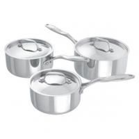 Stellar James Martin 3 Piece Saucepan Set