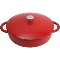 Staub Roasting Dish Round 24cm Cast Iron Lid