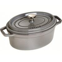 Staub Oval Cocotte Graphite, 23cm