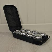 steel french boules set petanque by kingfisher