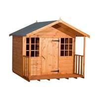 strongman 6ft x 6ft 175m x 175m loglap wendyhouse