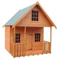 Strongman 8ft x 8ft (2.35m x 2.35m) Lodge Shiplap Playhouse With Installation