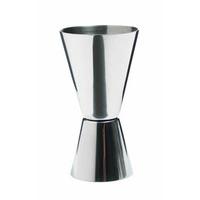 stainless steel dual measure spirit measure cup