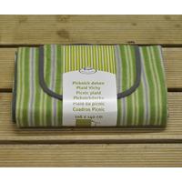 Stripy Picnic Rug And Pegs by Fallen Fruits