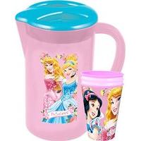 st195 picnic pitcher 3 small tumblers disney princess