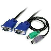 Startech 3-in-1 Ultra Thin Ps/2 Kvm Cable (1.83m)