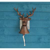 Stag Cast Iron Doorbell with Slate Mount by Fallen Fruits