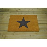 Star Design (65cm x 40cm) Coir Doormat by Garden Trading