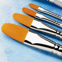 student filbert watercolour brushes size 0 each