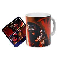 Star Wars : The Force Awakens Mug & Coaster Set Retro
