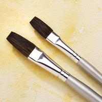 Student Flat Broad Pony Brushes. Size 16. Each