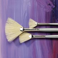 Student Fan Hog Brushes. Size 8....