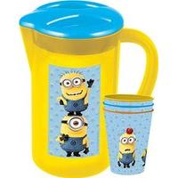 St145 - Picnic Pitcher & 3 Small Tumblers - Minions