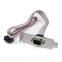 Startech 2 Port 16in Db9 Serial Port Bracket To 10 Pin Header - Low Profile