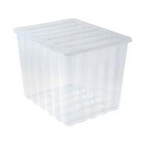 Strata Supa Nova Clear 110L Plastic Storage Box