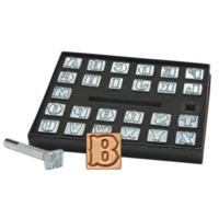 Standard Alphabet Leather Stamping Set
