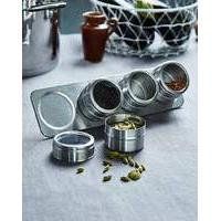 Stainless Steel Magnetic Spice Rack