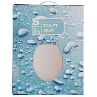 Stanford Home Tongue and Groove Toilet Seat