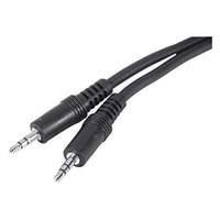 Stereo Audio Cord 3.5-mm Jacks Male/ Male- 0.1 M