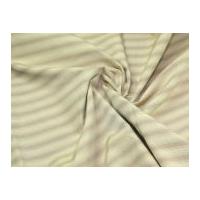 Stripy Polycotton Dress Fabric