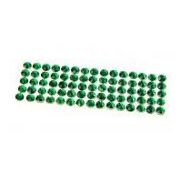 Stick-On Self Adhesive Diamante Jewel Gems 6mm Green