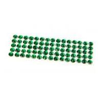 Stick-On Self Adhesive Diamante Jewel Gems 3mm Green