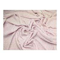 Stretch Fashion Towelling Fabric Lavender