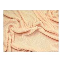 Stretch Fashion Towelling Fabric Apricot