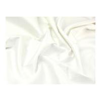 stretch satin crepe dress fabric ivory