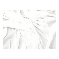 Stretch Powernet Fabric White