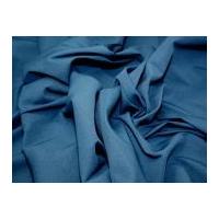 Stretch Bengaline Suiting Dress Fabric Teal Blue