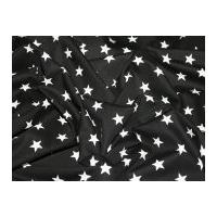 Stars Print Cotton Poplin Fabric...