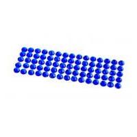 stick on self adhesive diamante jewel gems 3mm royal blue