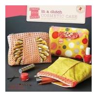 straight stitch society easy sewing pattern in a clutch cosmetic case