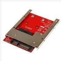 StarTech mSATA SSD to 2.5 inch Adapter Converter with Open Frame Bracket and ...