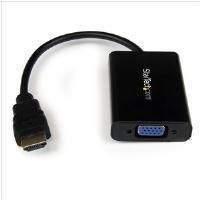 StarTech.com HDMI to VGA Video Adapter Converter with Audio for Desktop PCLaptopUltrabook - 1920x1200