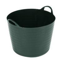 strata green 40l plastic flexi tub