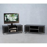 Stefan Hi Gloss Black TV Stand