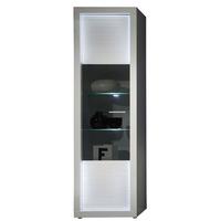 Starlight Display Cabinet High In White High Gloss With LED