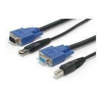 startech 2 in 1 universal usb kvm cable 3m