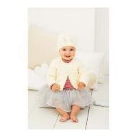 Stylecraft Baby Cardigans & Hats Wondersoft Knitting Pattern 9272 DK